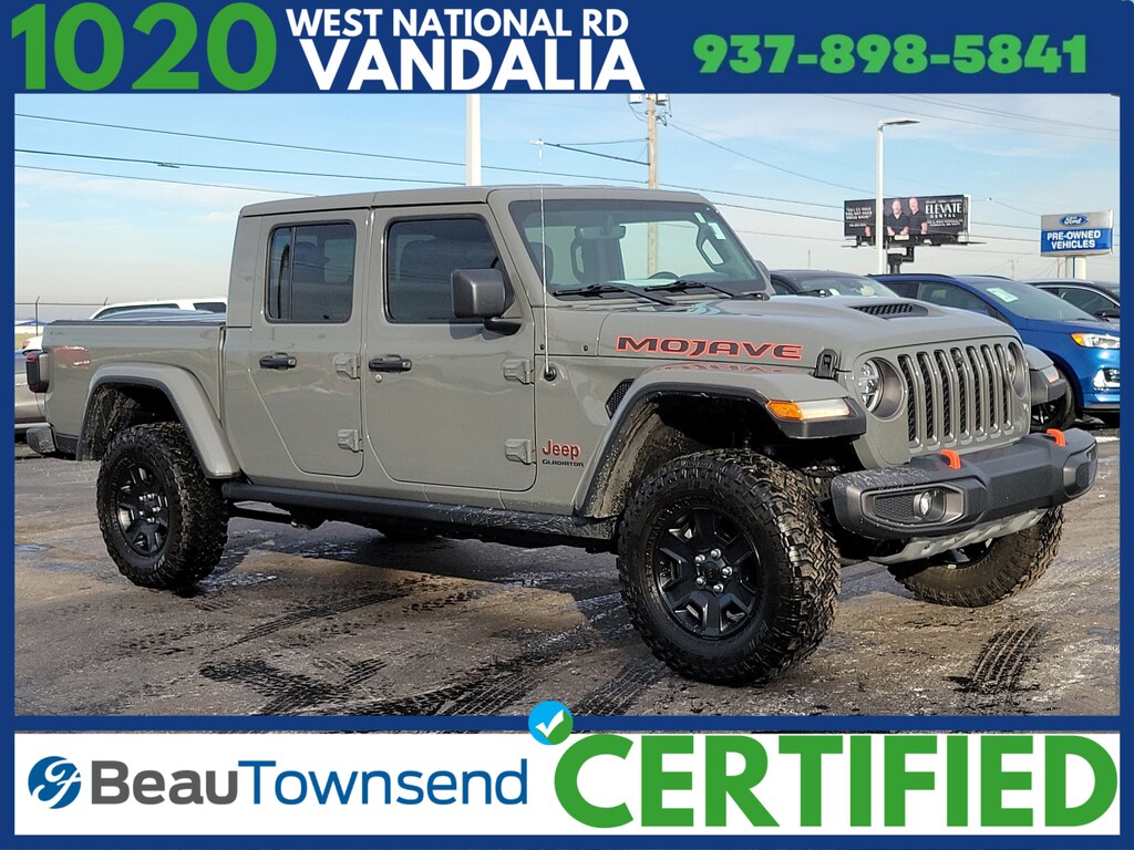 Certified 2020 Jeep Gladiator Mojave Mojave 4x4