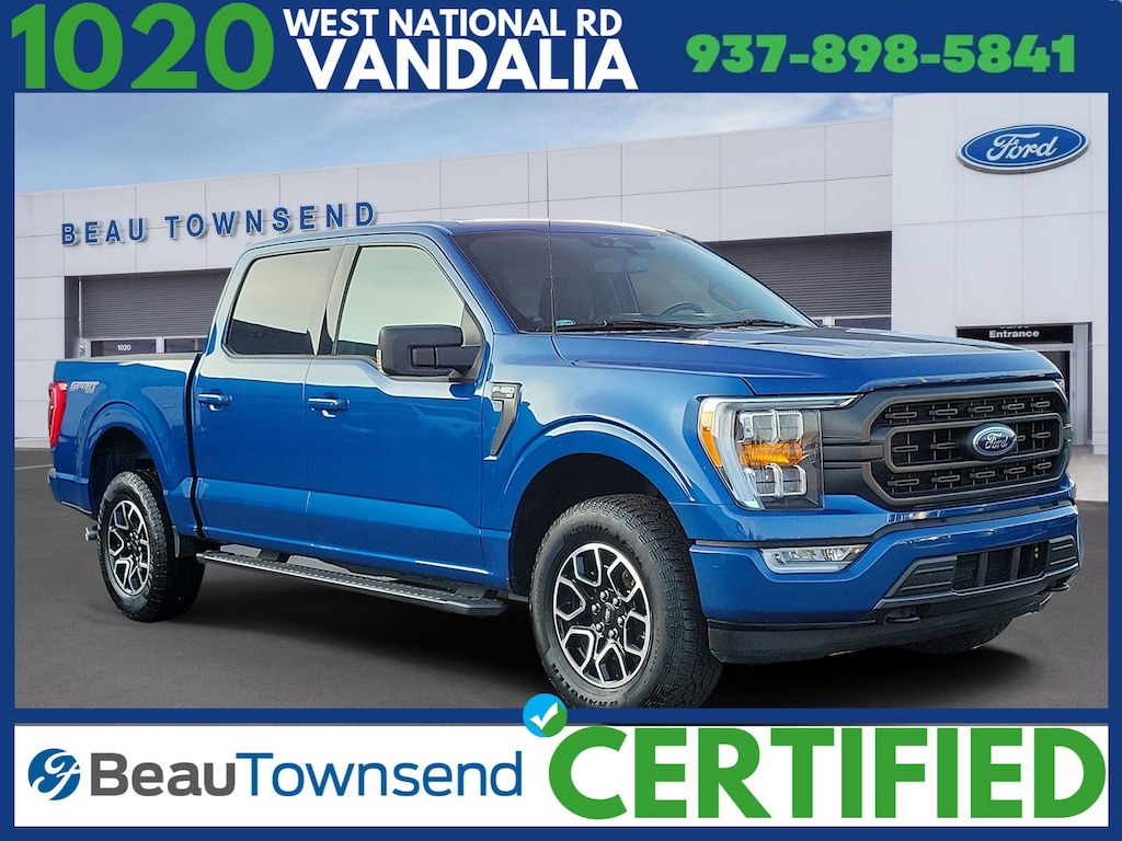 Certified 2023 Ford F-150 XLT XLT 4WD SuperCrew 5.5 Box