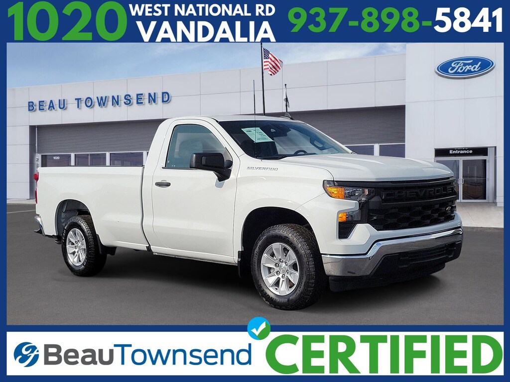 Certified 2024 Chevrolet Silverado 1500 Work Truck Truck