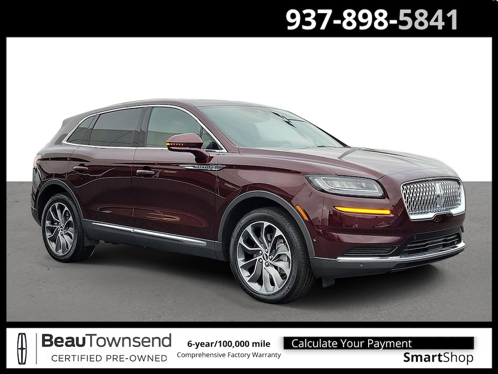 Certified 2022 Lincoln Nautilus Reserve Reserve AWD