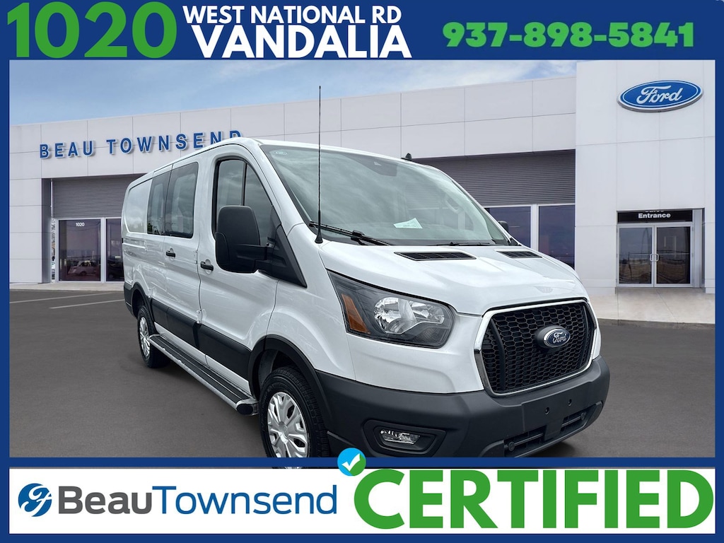 Certified 2023 Ford Transit Cargo Van T250 LOW RF RWD T-250 130 Low Rf 9070 GVWR RWD