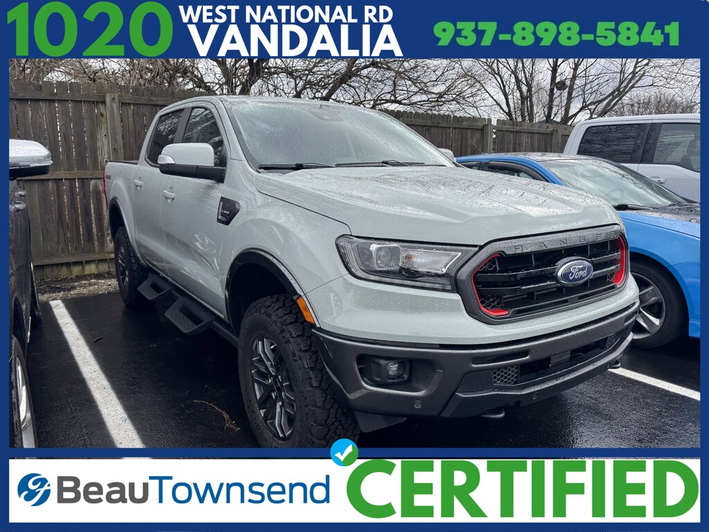 Certified 2021 Ford Ranger LARIAT LARIAT 4WD SuperCrew 5 Box