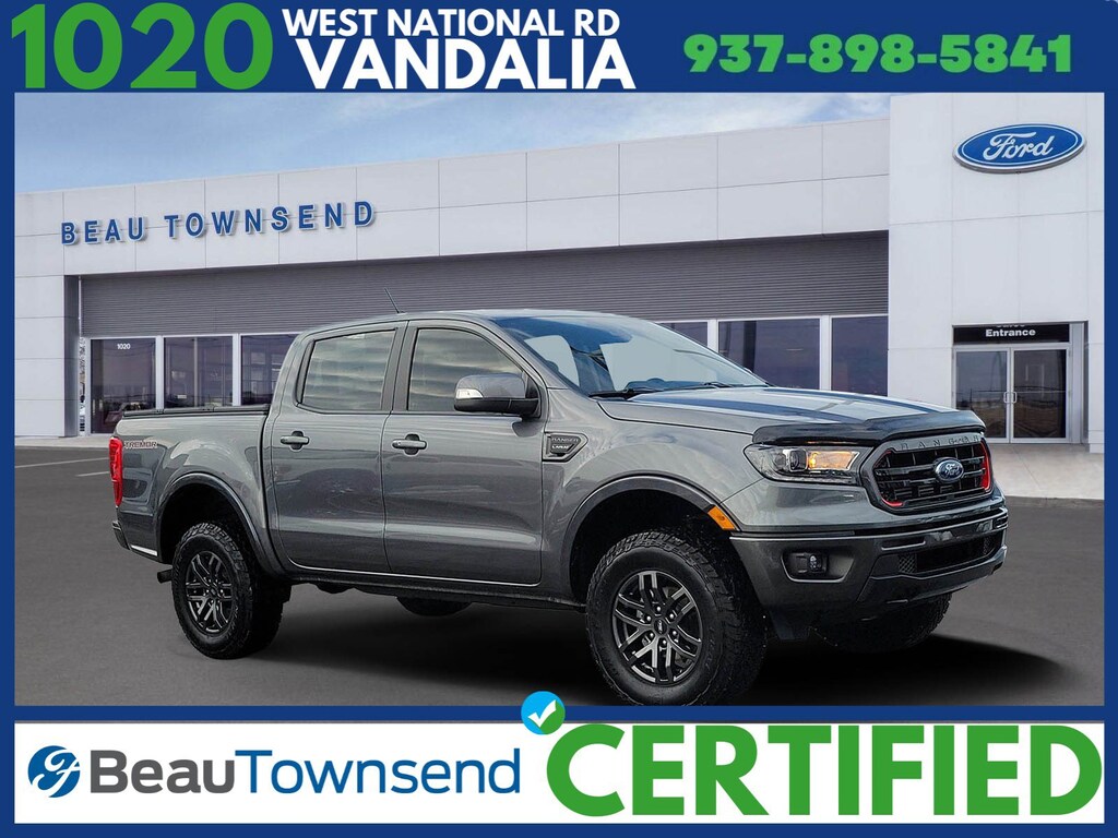 Certified 2023 Ford Ranger LARIAT LARIAT 4WD SuperCrew 5 Box