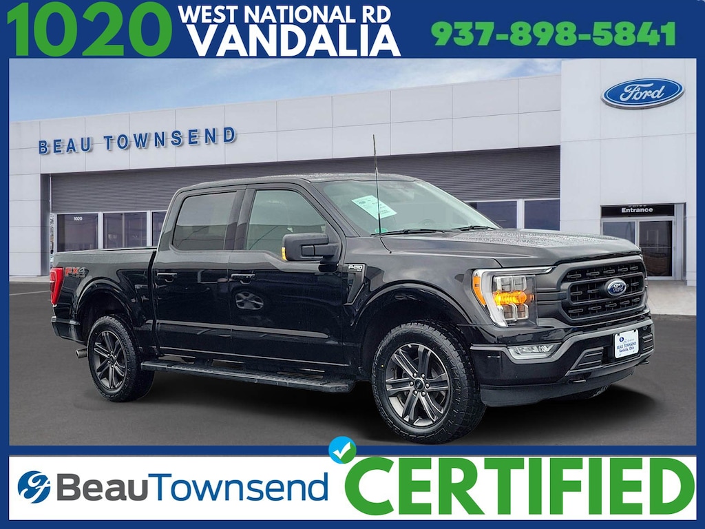 Certified 2022 Ford F-150 XLT XLT 4WD SuperCrew 5.5 Box