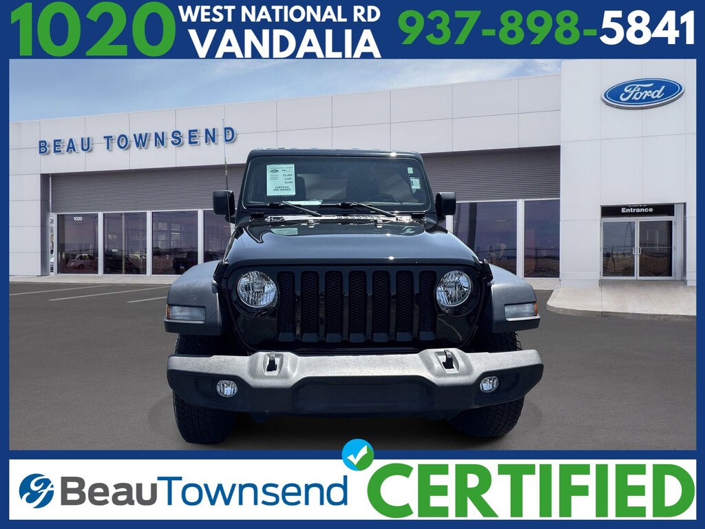 Certified 2018 Jeep Wrangler Unlimited Sport S Sport S 4x4