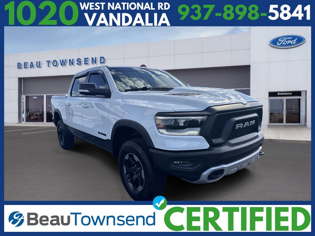 Certified 2019 Ram 1500 Rebel Rebel 4x4 Crew Cab 57 Box