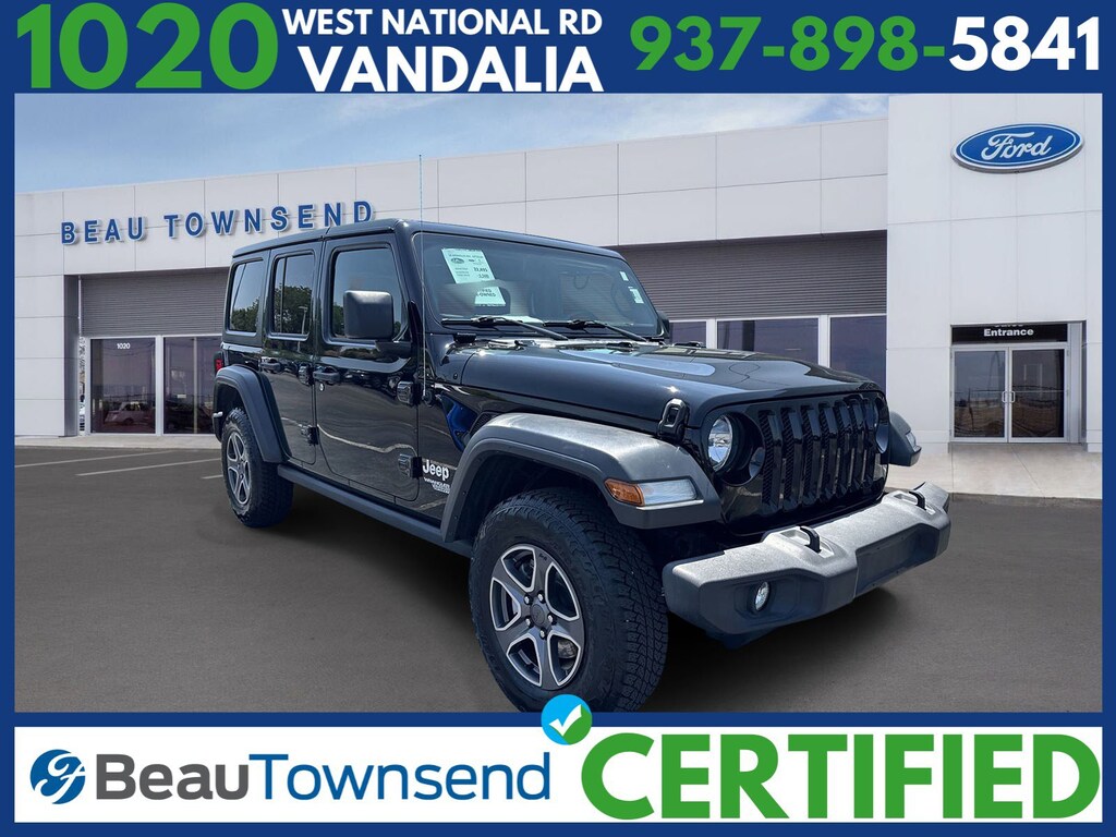 Certified 2018 Jeep Wrangler Unlimited Sport S Sport S 4x4