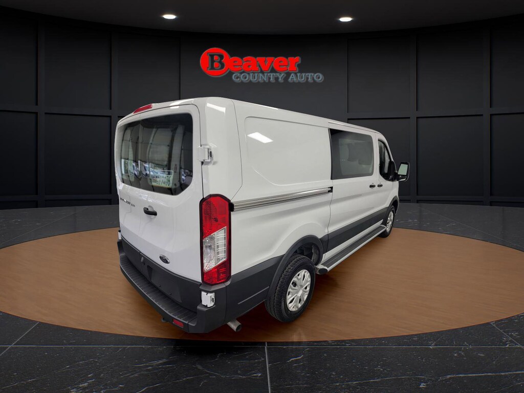 Used 2024 Ford Transit Cargo Van T-250 130 Low Rf 9070 GVWR RWD