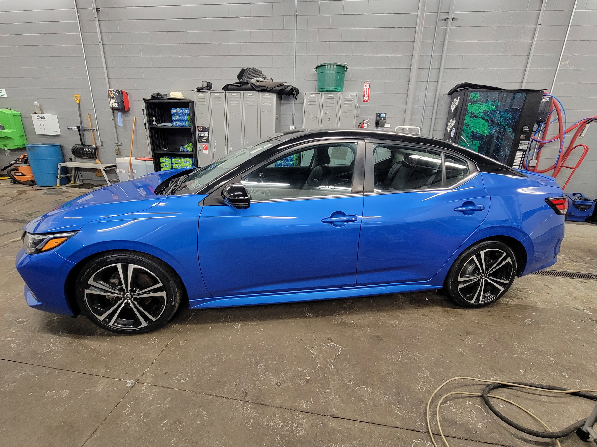 Used 2021 Nissan Sentra SR with VIN 3N1AB8DVXMY319813 for sale in Beaver Falls, PA