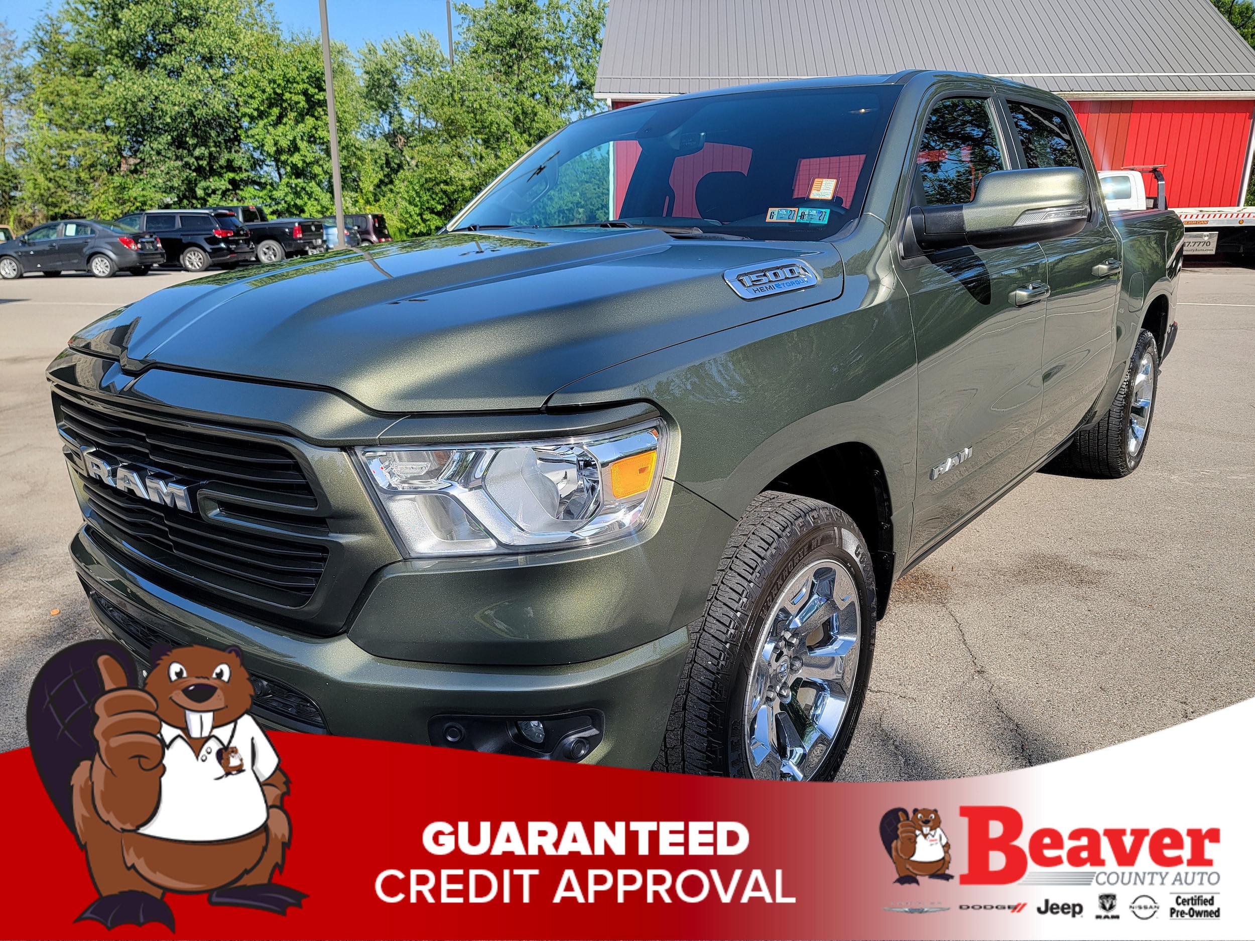 2021 RAM 1500 Big Horn/Lone Star 4x4 Crew Cab 5'7's photo