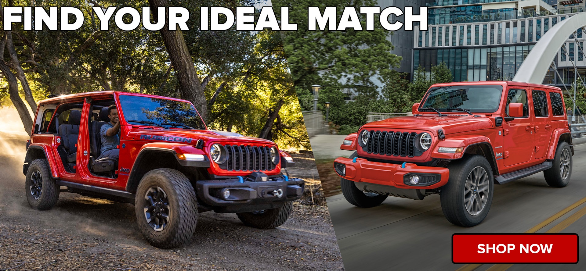 Jeep Wrangler Rubicon vs. Sahara