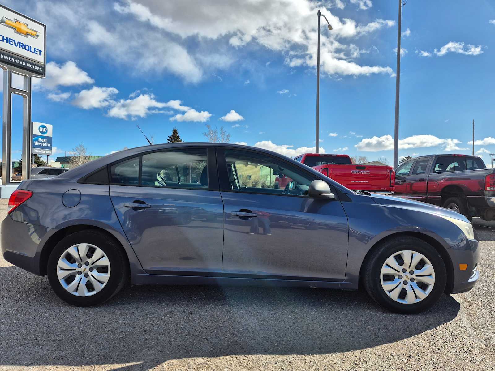 Used 2013 Chevrolet Cruze LS with VIN 1G1PA5SH2D7198713 for sale in Dillon, MT