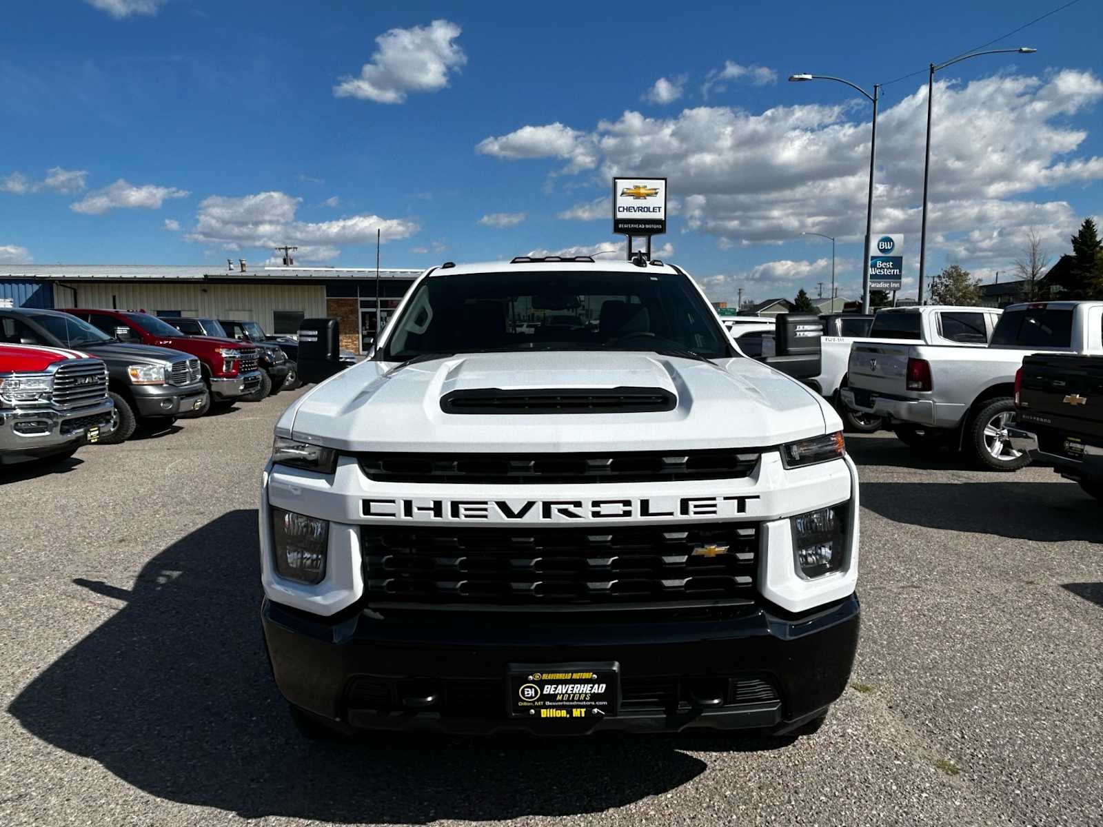 Used 2022 Chevrolet Silverado 2500HD Custom with VIN 1GC4YMEY1NF106851 for sale in Dillon, MT