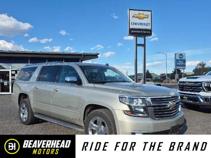 Used 2015 Chevrolet Suburban LTZ with VIN 1GNSKKKC7FR284616 for sale in Dillon, MT