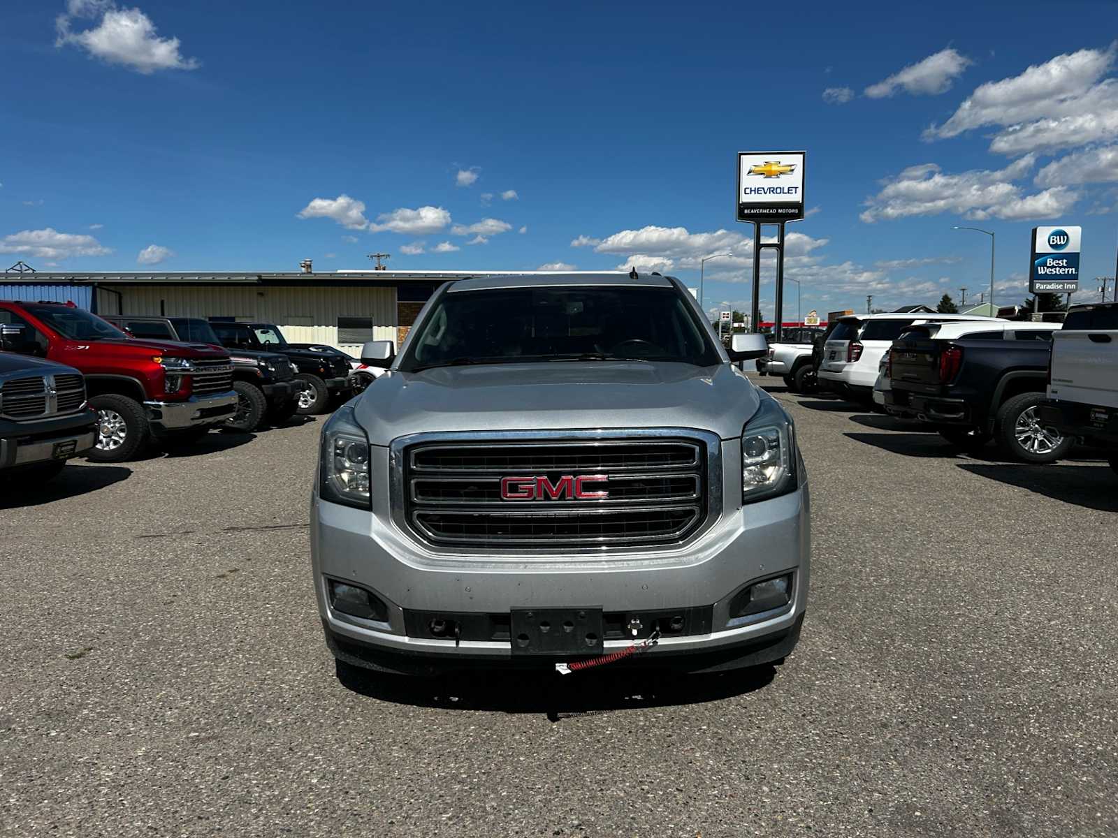 Used 2015 GMC Yukon SLT with VIN 1GKS2BKC6FR123395 for sale in Dillon, MT