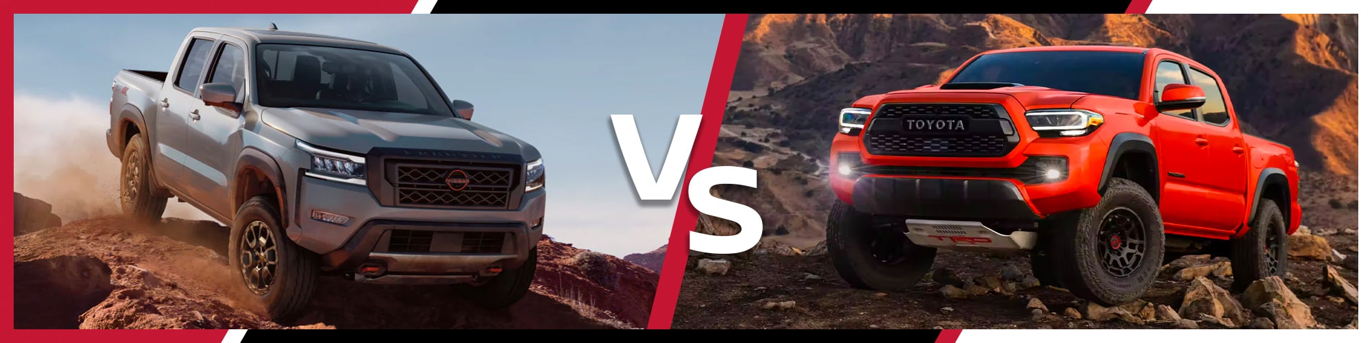Nissan Frontier vs Toyota Tacoma