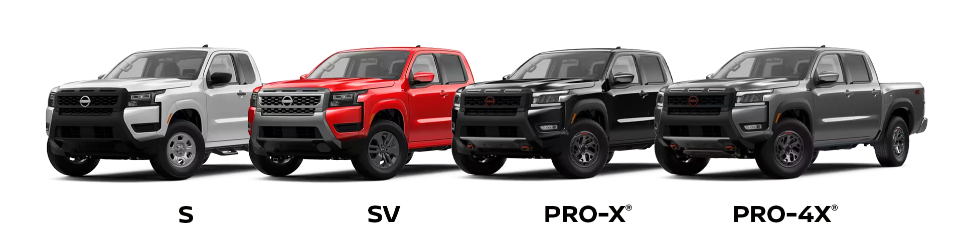 2026 Nissan Frontier Trim Levels