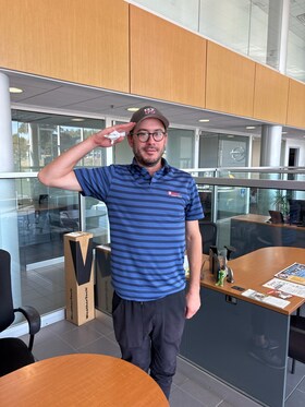 Staff member Ben Smalls from c1fc3b9b6712