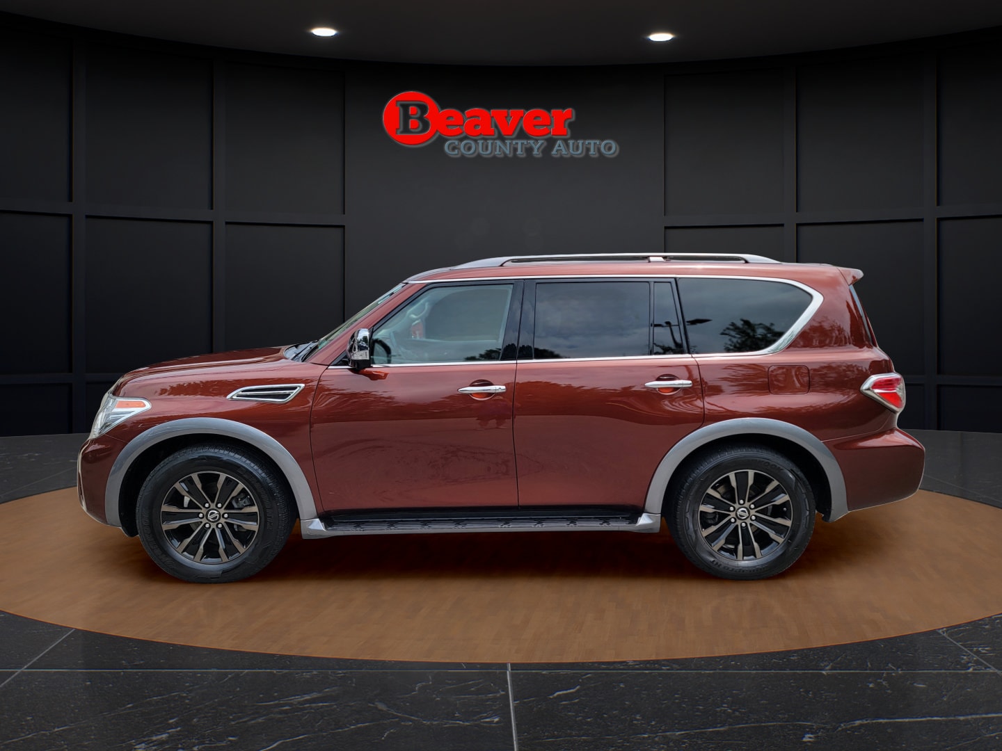 Used 2018 Nissan Armada Platinum with VIN JN8AY2NC3JX500257 for sale in Beaver Falls, PA