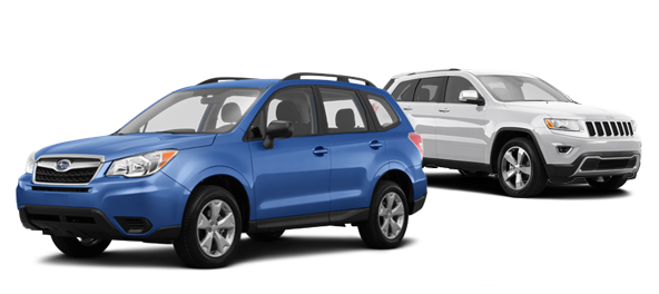 2015 Subaru Forester vs Jeep Grand Cherokee