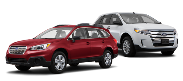 2015 Subaru Outback vs Ford Edge