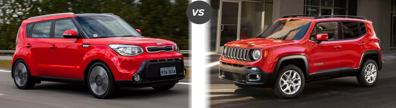 2016 Kia Soul vs 2016 Jeep Renegade - Beaverton Kia in Portland, OR