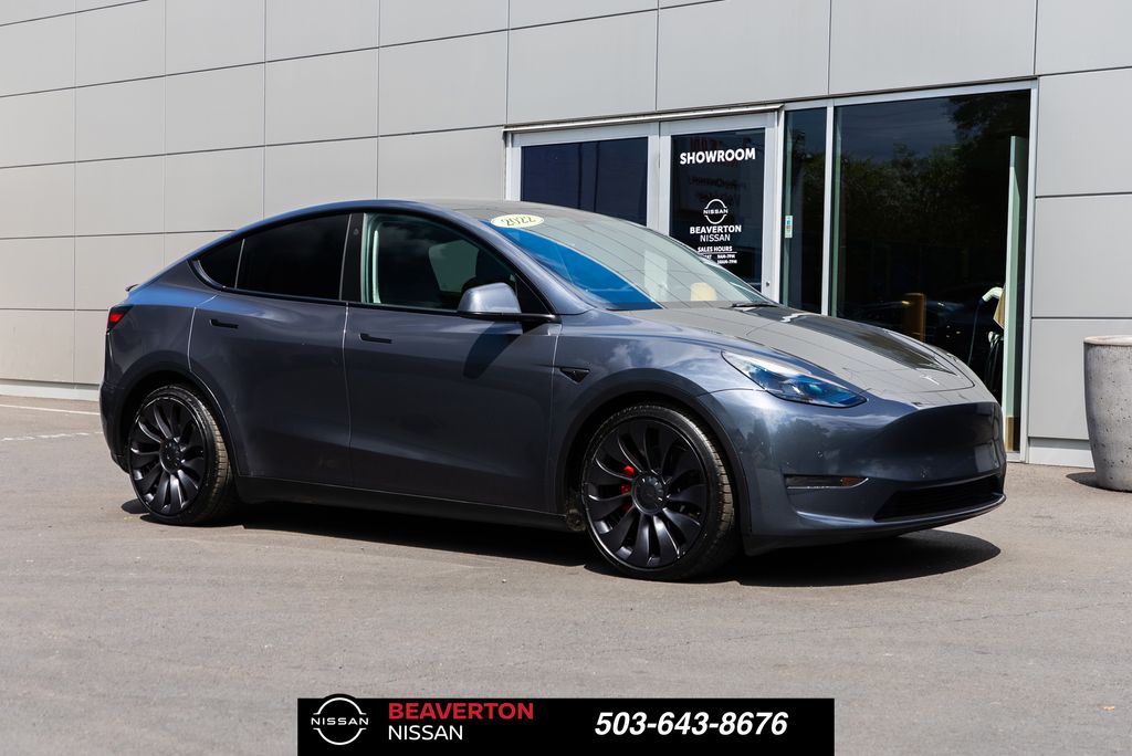 2022 Tesla Model Y Performance Dual Motor All-Wheel Drive's photo