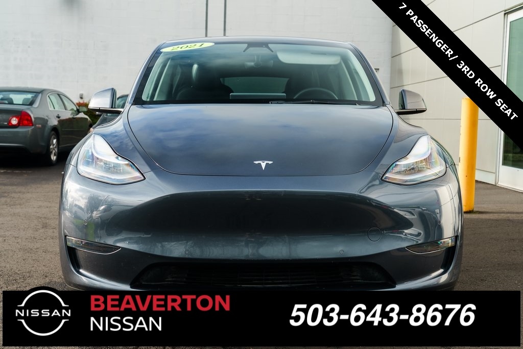 Used 2021 Tesla Model Y Long Range with VIN 5YJYGAEE9MF214145 for sale in Beaverton, OR
