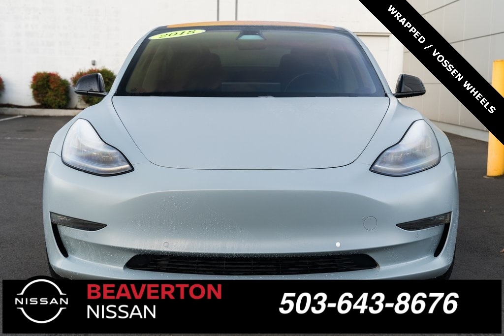 Used 2018 Tesla Model 3 Long Range with VIN 5YJ3E1EA5JF044309 for sale in Beaverton, OR
