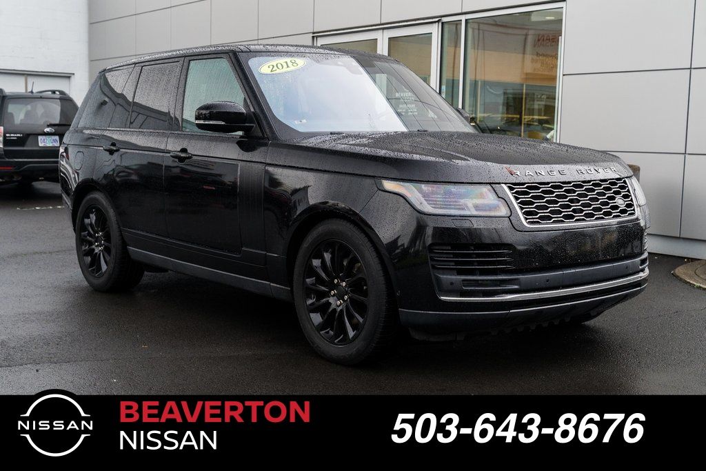 2018 Land Rover Range Rover HSE