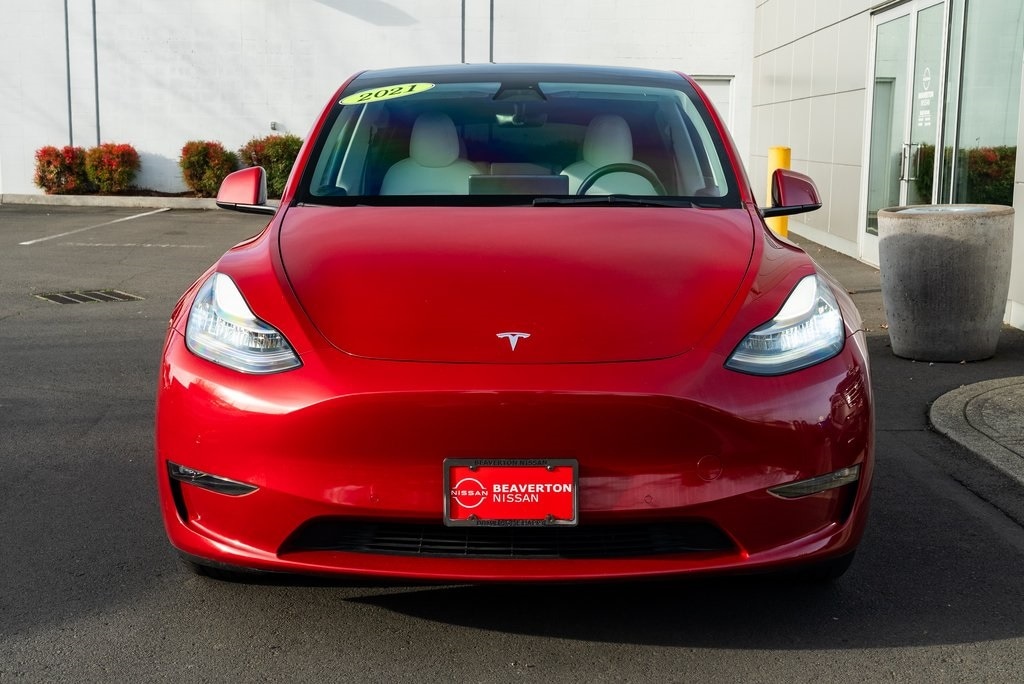 Used 2021 Tesla Model Y Long Range with VIN 5YJYGDEEXMF197941 for sale in Beaverton, OR
