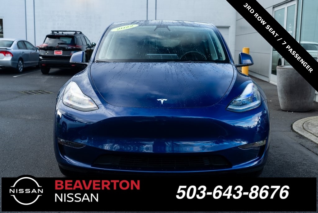 Used 2022 Tesla Model Y Long Range with VIN 7SAYGAEE2NF489604 for sale in Beaverton, OR