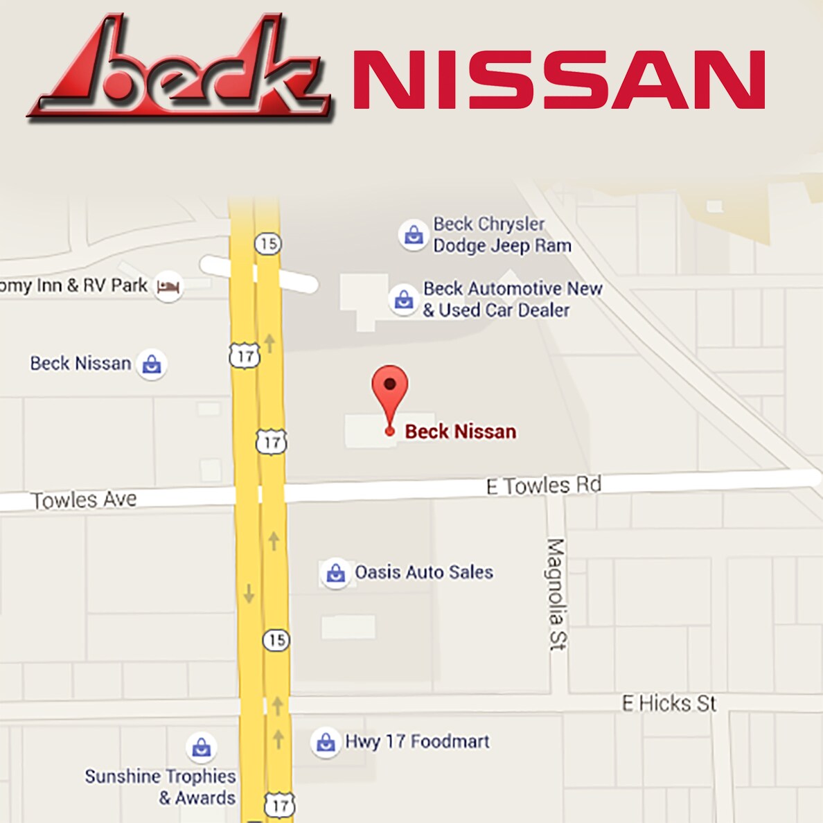 Beck Automotive Group New Dodge, Jeep, Buick, Chevrolet, Ford, GMC