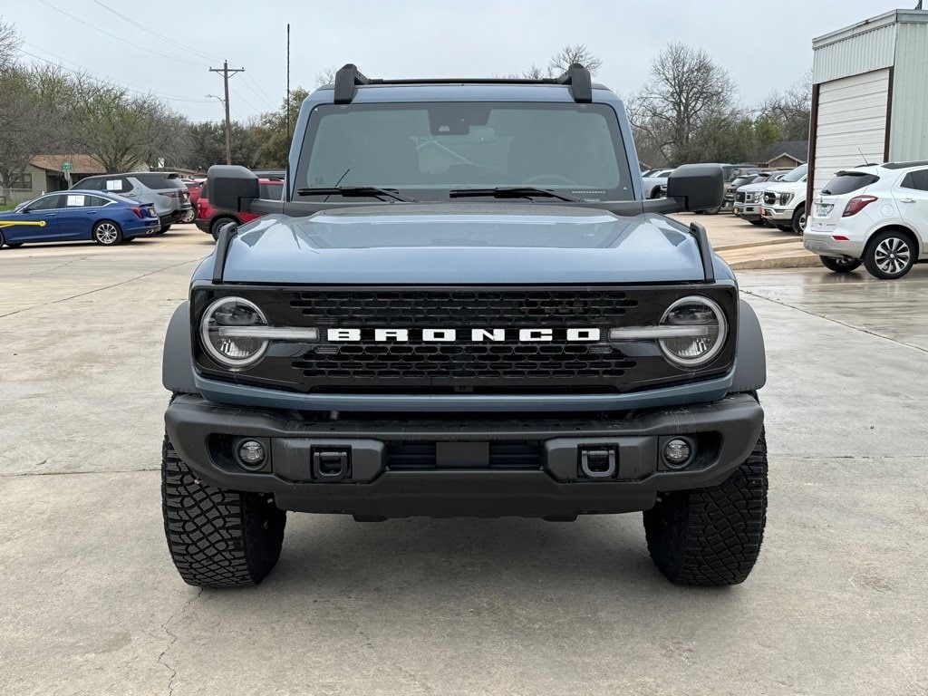 Used 2023 Ford Bronco 4-Door Wildtrak with VIN 1FMEE5DPXPLB21327 for sale in Seguin, TX