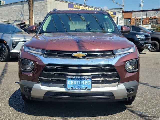 Certified 2022 Chevrolet Trailblazer LT with VIN KL79MRSL8NB090787 for sale in Yonkers, NY