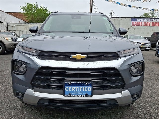 Certified 2021 Chevrolet Trailblazer LT with VIN KL79MRSL1MB133347 for sale in Yonkers, NY