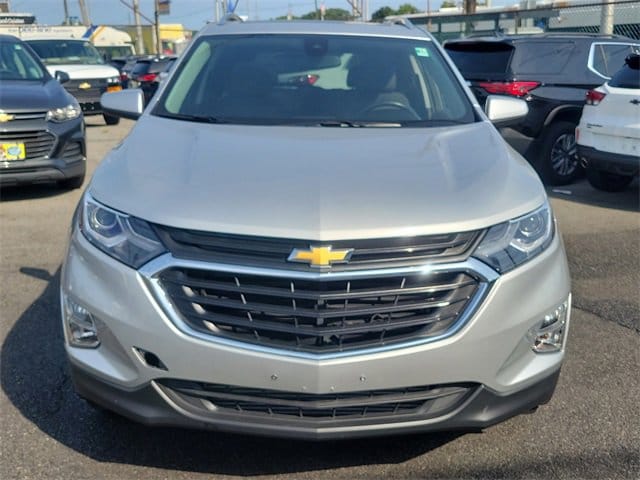 Certified 2021 Chevrolet Equinox LT with VIN 3GNAXUEV2ML396461 for sale in Yonkers, NY