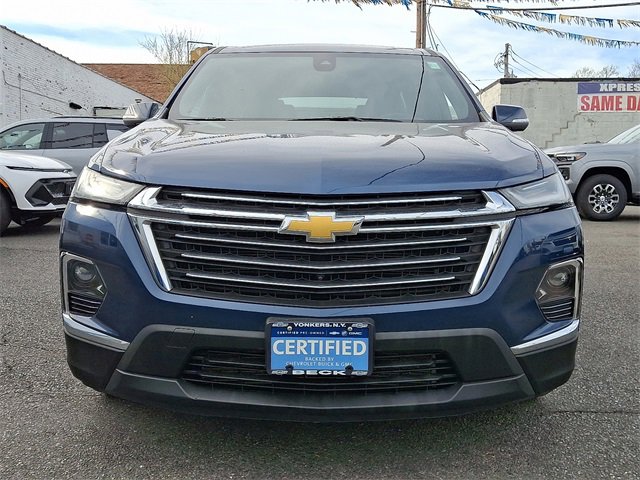 Certified 2022 Chevrolet Traverse 3LT with VIN 1GNEVHKW8NJ131838 for sale in Yonkers, NY