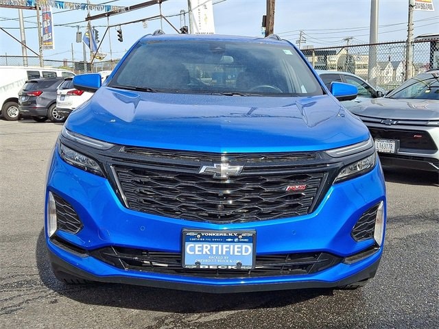 Certified 2024 Chevrolet Equinox RS with VIN 3GNAXWEGXRS106719 for sale in Yonkers, NY