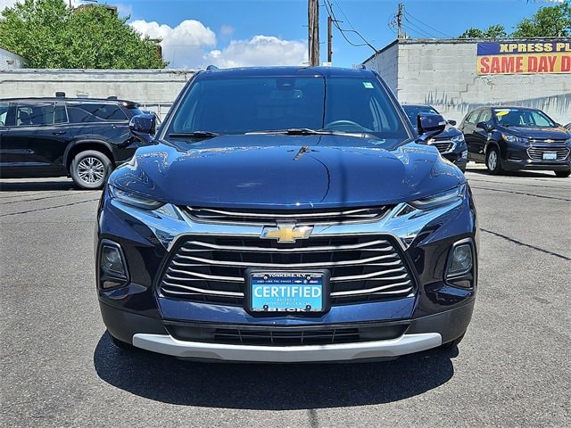 Certified 2021 Chevrolet Blazer 2LT with VIN 3GNKBHR49MS548589 for sale in Yonkers, NY