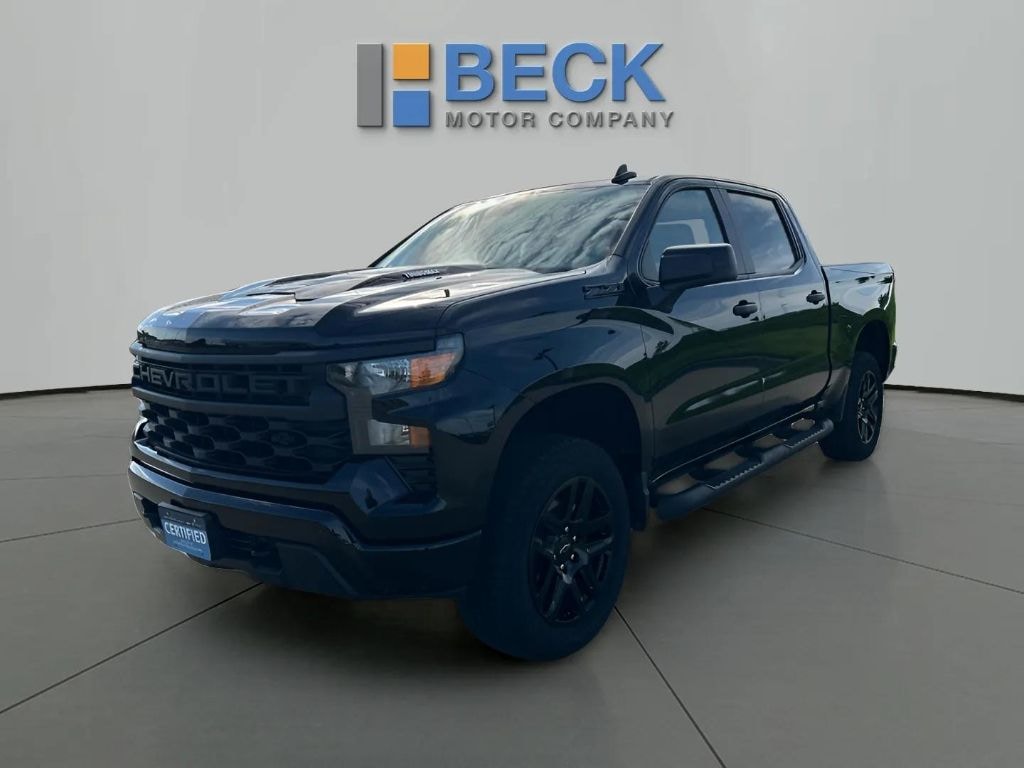 Used 2024 Chevrolet Silverado 1500 Custom Trail Boss Truck Crew Cab
