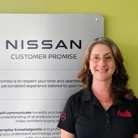 Staff member Nina Morris from 2a79e5c53724