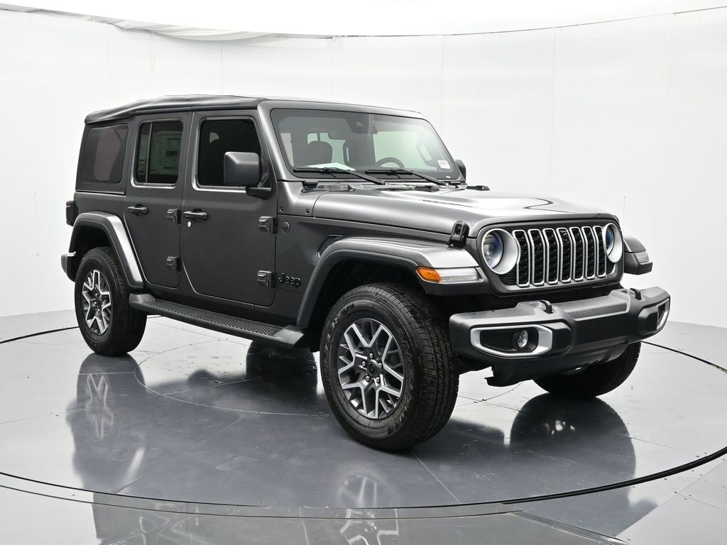 New 2025 Jeep Wrangler 4-DOOR SAHARA Sport Utility