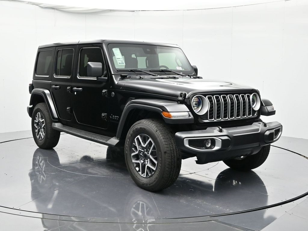 New 2025 Jeep Wrangler 4-DOOR SAHARA Sport Utility