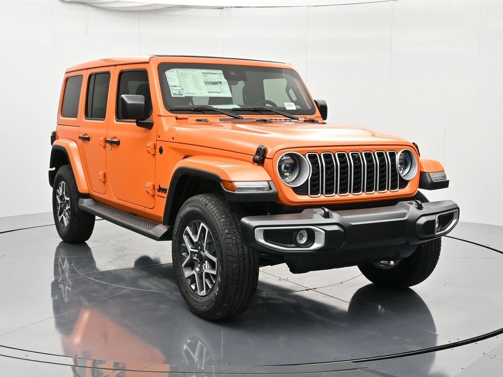 New 2025 Jeep Wrangler 4-DOOR SAHARA Sport Utility