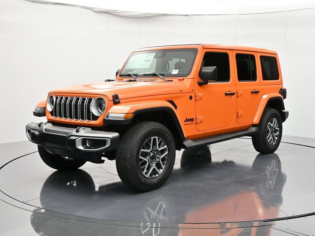 New 2025 Jeep Wrangler 4-DOOR SAHARA Sport Utility