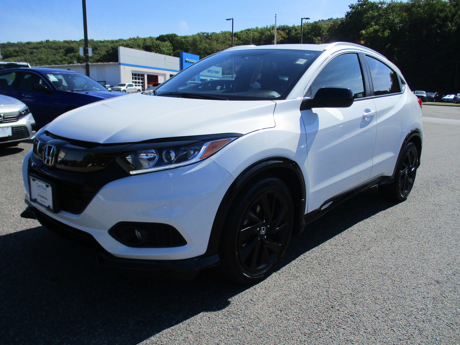 Certified 2022 Honda HR-V Sport with VIN 3CZRU6H12NM713928 for sale in Cheshire, MA