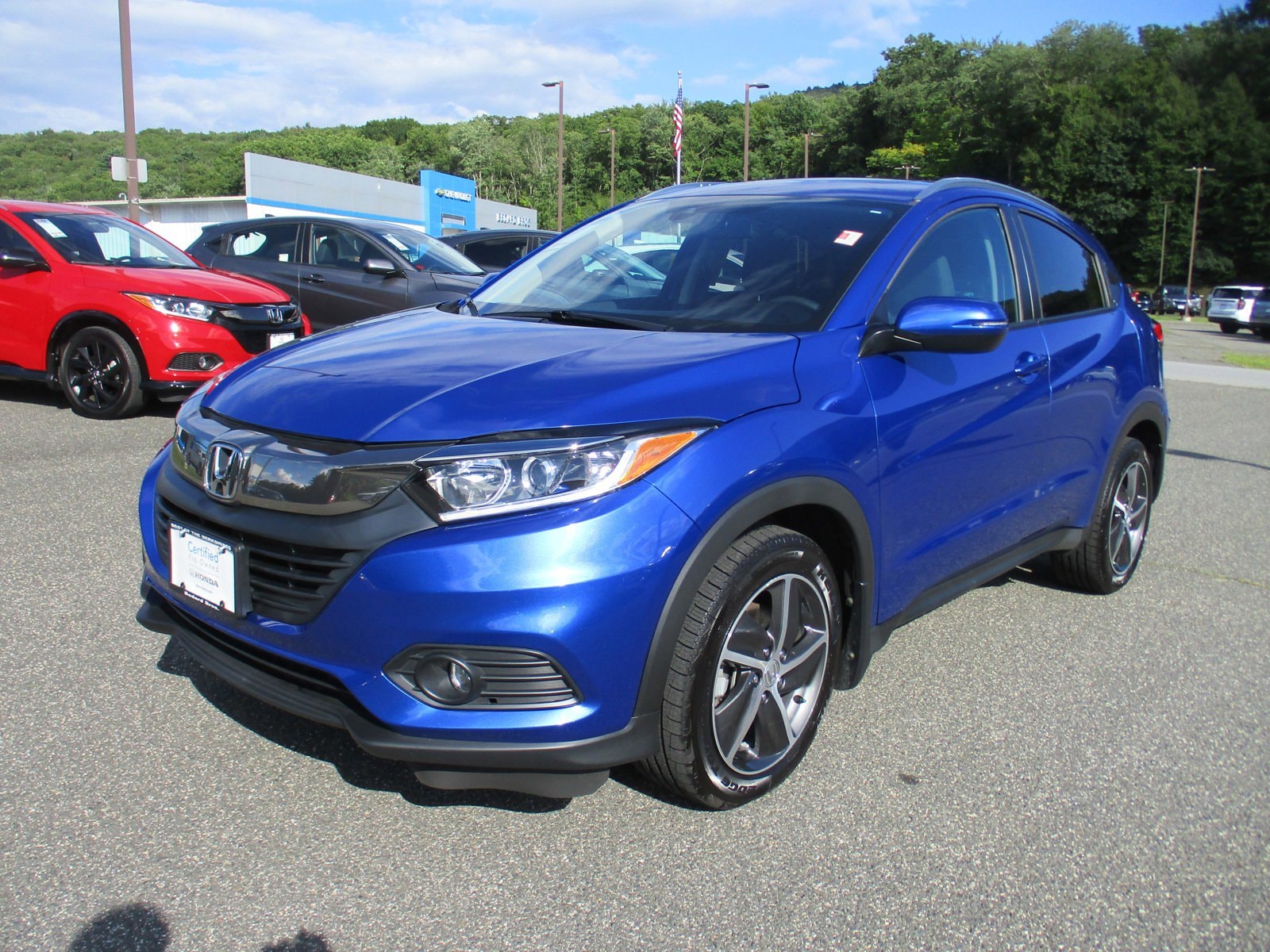 Used 2022 Honda HR-V EX with VIN 3CZRU6H59NM718210 for sale in Cheshire, MA