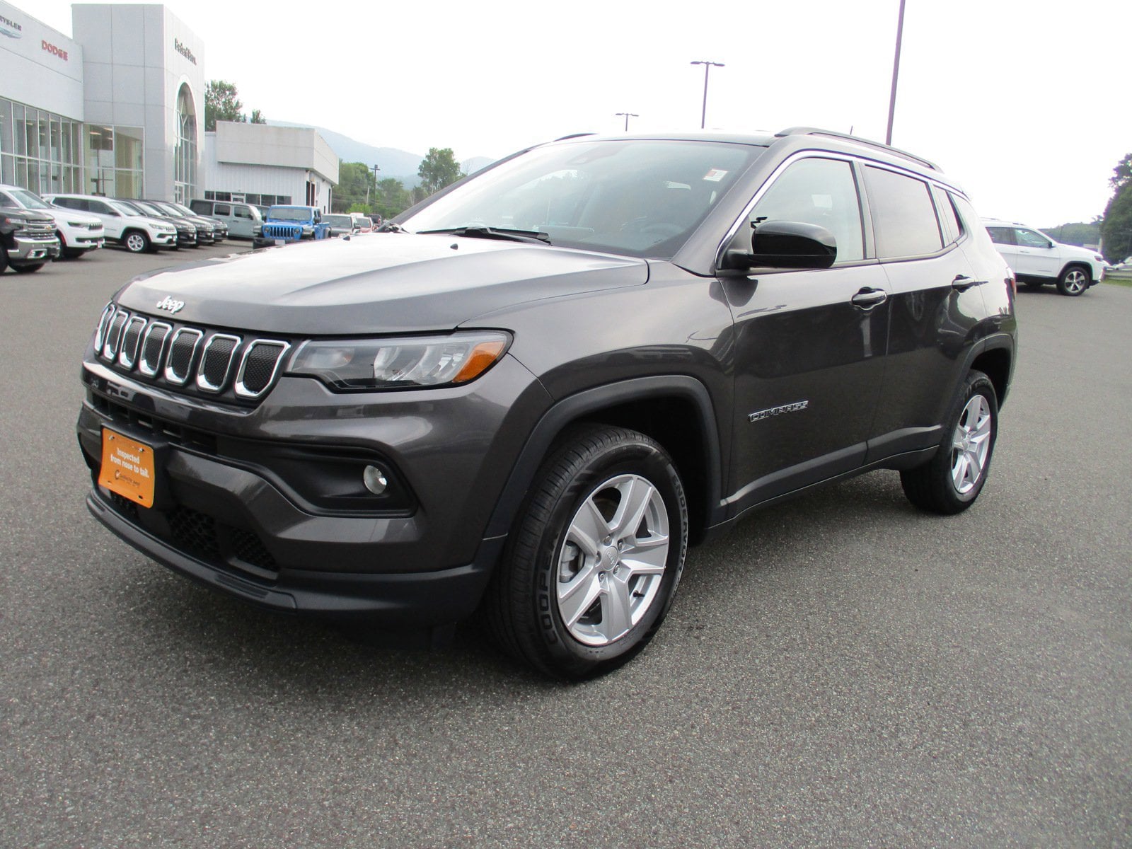 Used 2022 Jeep Compass Latitude with VIN 3C4NJDBB4NT180652 for sale in Cheshire, MA