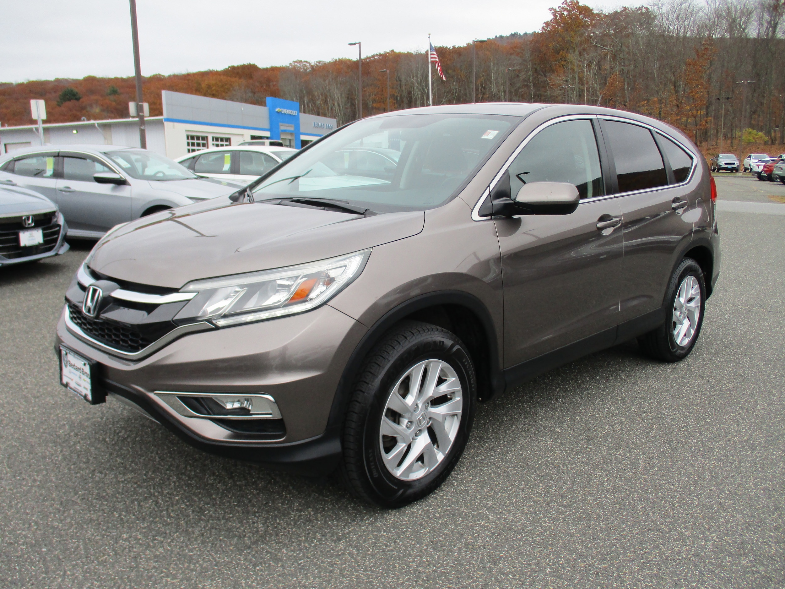 Used 2016 Honda CR-V EX with VIN 5J6RM4H5XGL009021 for sale in Cheshire, MA